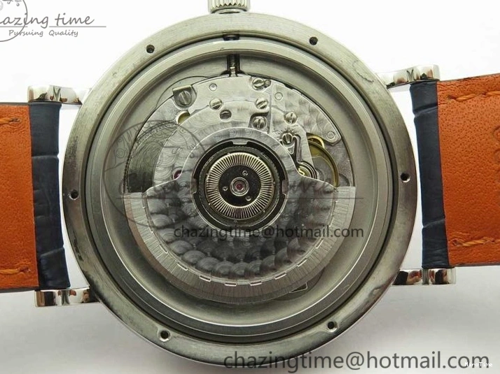 MIROTIME 0103 Portofino Automatic SS FKF 1:1 Best Edition Blue Dial on Blue Leather Strap A Cozy 7133